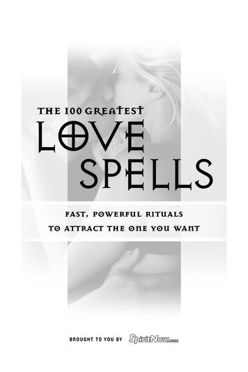 Love The 100 Greatest Spells - SpiritNow
