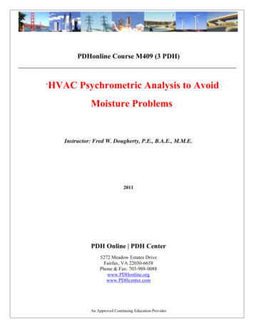 HVAC Psychrometric Analysis To Avoid Moisture Problems