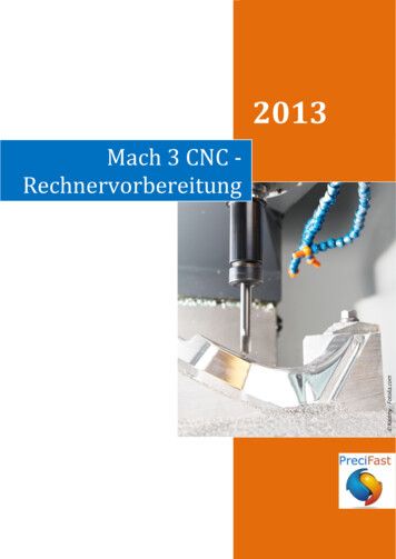 Mach 3 CNC - Rechner Vorbereiten - CNC Blog
