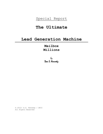 The Ultimate Lead Generation Machine
