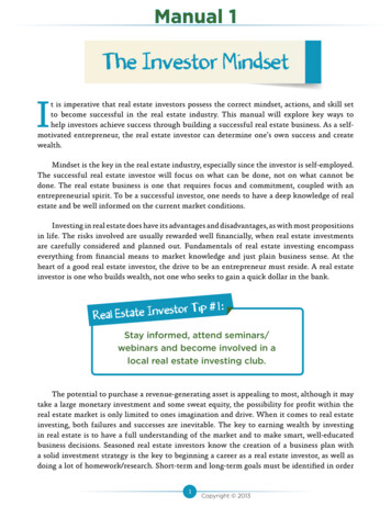 The Investor Mindset