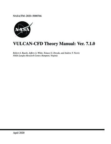 VULCAN-CFD Theory Manual