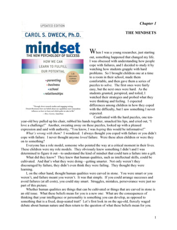 Chapter 1 THE MINDSETS - Stanford University