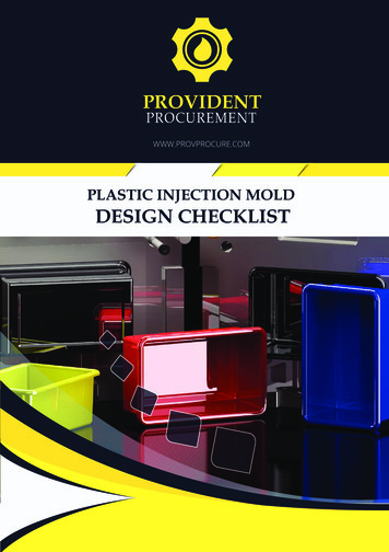 Mold Design Checklist - ProvProcure