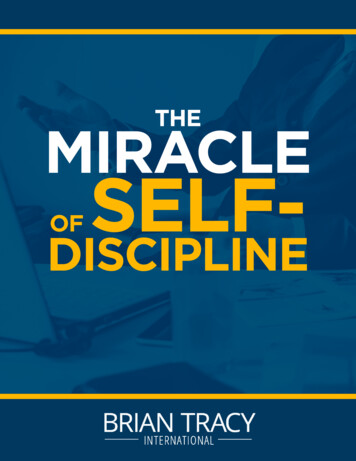 MIRACLE THE SELF- - Brian Tracy