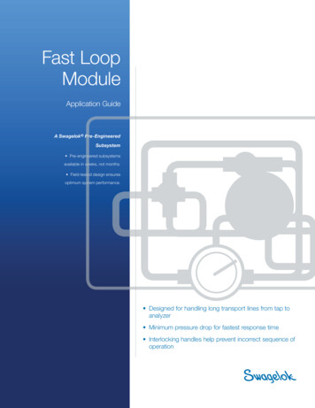 Fast Loop Module - Swagelok