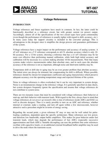MT-087: Voltage References - Analog