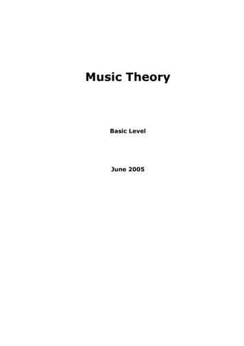 Music Theory - Basics