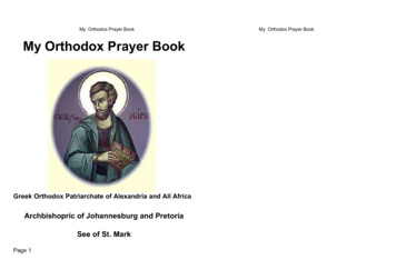 My Orthodox Prayer Book - Coptics