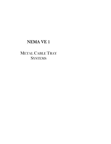 NEMA VE 1 METAL CABLE TRAY SYSTEMS - MP Husky