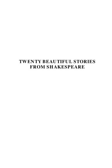 TWENTY BEAUTIFUL STORIES FROM SHAKESPEARE