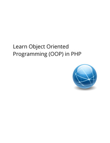 Learn Object Oriented Programming (OOP) In PHP