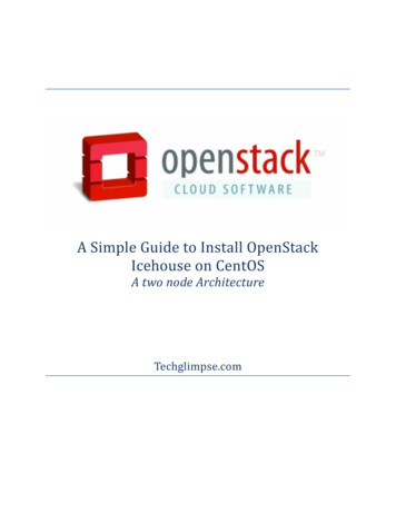 A Simple Guide To Install OpenStack Icehouse On CentOS