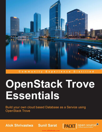 OpenStack Trove Essentials - Programmer-books 