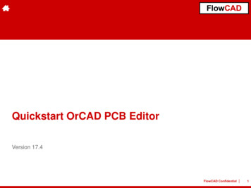 OrCAD PCB Editor - FlowCAD