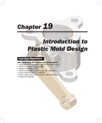Chapter 19 Introduction To Plastic Mold Design