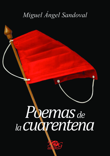 Poemas De La Cuarentena - GAZeta
