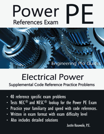 PowerPower PE - Engineering Pro Guides