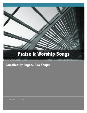Praise & Worship Songs - Teach.sg