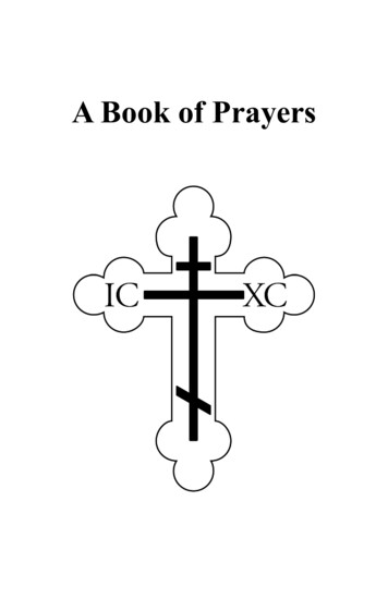 A Book Of Prayers - Terryvilleorthodoxchurch 
