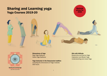 Sharing And Learning Yoga