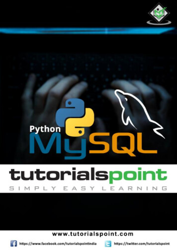 Python MySQL Tutorial
