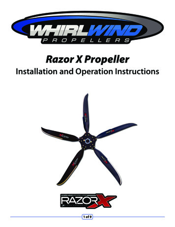 Razor X Propeller