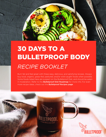 30 DAYS TO A BULLETPROOF BODY