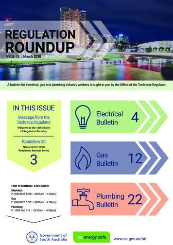 Regulation Roundup - Issue 45 - March 2020