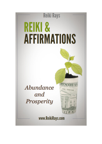 Reiki And Affirmations EBook