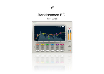 Renaissance EQ User Guide - Waves