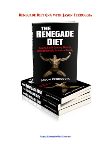 Renegade Diet QnA With Jason Ferruggia - Zach Even-Esh