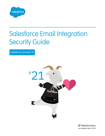 Salesforce Email Integration Security Guide