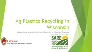 Ag Plastics Recycling In Wisconsin