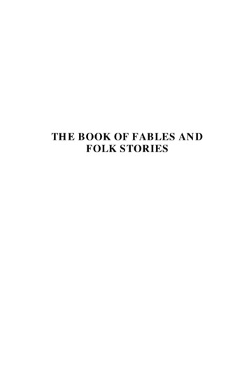THE BOOK OF FABLES AND FOLK STORIES - Classic Books For .