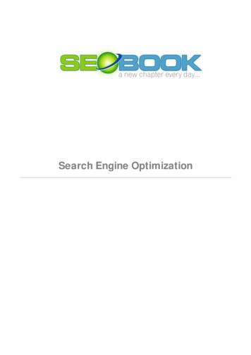 Search Engine Optimization - SEObook