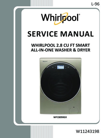 WHIRLPOOL 2.8 CU FT SMART ALL-IN-ONE WASHER & DRYER
