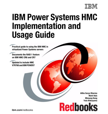 IBM Power Systems HMC Implementation And Usage Guide