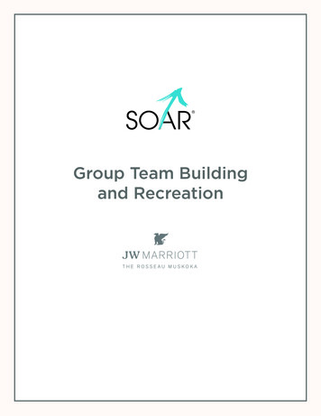 Group Team Building And Recreation - Marriott International