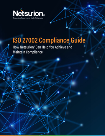 ISO 27002: 2013 Audit Standard Solution Brief