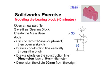 Solidworks Exercise - MIT