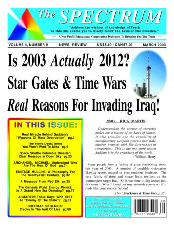 Real Reasons For Invading Iraq! - AbundantHope 