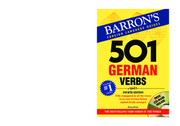 501 German Verbs - Weebly