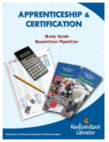 Study Guide Steamfitter/Pipefitter