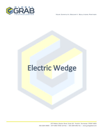 Electric Wedge - Global Grab