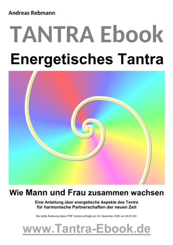 Andreas Rebmann TANTRA Ebook