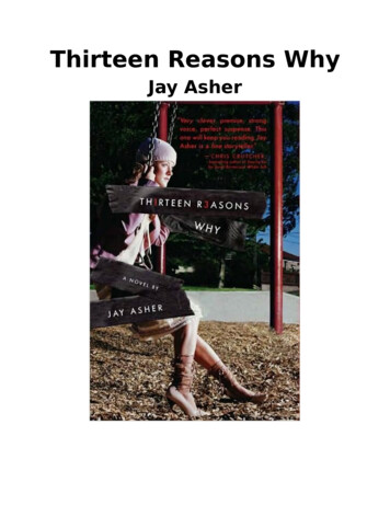 Thirteen Reasons Why - Weebly