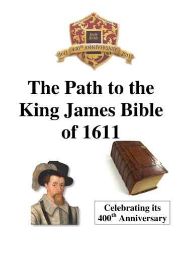 The Path To The King James Bible Of 1611