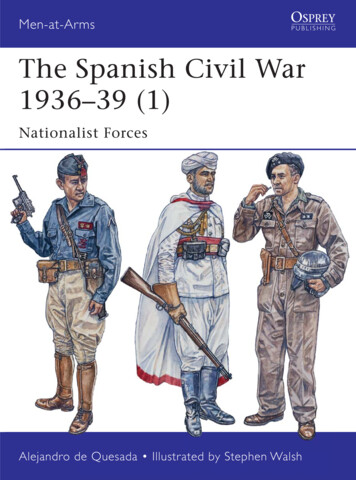The Spanish Civil War 1936–39 (1)