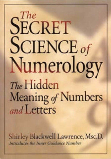 The Secret Science Of Numerology - Mysticknowledge 